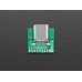 Adafruit 4396 USB Type C Socket - SMT Inline Breakout Board