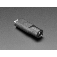 Adafruit 4536 2.1mm 5VDC Barrel Jack to USB C Adapter