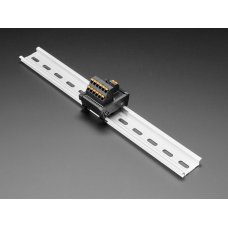 Adafruit 5246 DIN Rail Dual 1x6 to Terminal Block Adapter