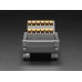 Adafruit 5246 DIN Rail Dual 1x6 to Terminal Block Adapter