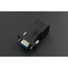 DB15 Male / Female to RJ45 Female Adapter