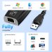 ETZIN USB 3.0 to Ethernet Adapter, RJ45 LAN Port, 10/100 Mbps Fast Ethernet, Plug and Play Wired Network Adapter for Laptop PC MacBook, Windows 11/10/8/7, Mac and Linux, EPL-770UG ETZIN USB 3.0 to Ethernet Adapter, RJ45 LAN Port, 10/100 Mbps Fast Ethernet, Plug and Play Wired Network Adapter for Laptop PC MacBook, Windows 11/10/8/7, Mac and Linux, EPL-770UG