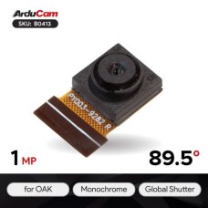 Arducam B0413 OV9282 Monochrome Global Shutter Camera Module for DepthAI OAK