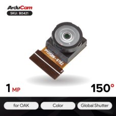 Arducam B0421 OV9782 Global Shutter Color 1MP Wide Angle Camera Module for DepthAI OAK