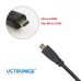 UCTRONICS U6105 Micro HDMI to HDMI Cable for Raspberry Pi 4 B, 6 Inch Micro-HDMI Male to HDMI Female Adapter Cable [2 pack]