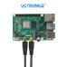 UCTRONICS U6105 Micro HDMI to HDMI Cable for Raspberry Pi 4 B, 6 Inch Micro-HDMI Male to HDMI Female Adapter Cable [2 pack]