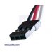 Pololu 2164 Twisted Servo Y Splitter Cable 12 inches (Female - 2x Female)