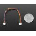Adafruit 4483 5-pin (Arduino MKR) to 4-pin JST SH STEMMA QT / Qwiic Cable - 100mm long