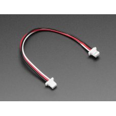 Adafruit 6404 JST SH Compatible 1mm Pitch 3-pin Plug-Plug Cable - 100mm long