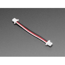 Adafruit 6405 JST SH Compatible 1mm Pitch 3-pin Plug-Plug Cable - 50mm long