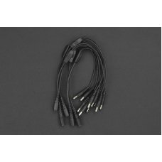 DC 5.5x2.1 One Female to Dual Male Power Cable Pack