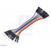 Pololu 4560 / 4561 / 4562 Ribbon Cable Premium Jumper Wires 10-Color F-F / M-F / M-M 3" (7.5 cm)