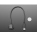 Adafruit 4055 Snap-In Panel Mount Cable - USB A Extension Cable