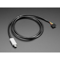 Adafruit 4364 FTDI Serial TTL-232 USB Type C Cable - 5V Power / 3.3V Logic