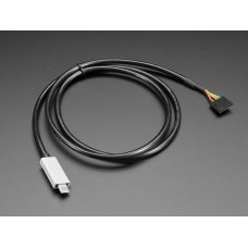 Adafruit 4364 FTDI Serial TTL-232 USB Type C Cable - 5V Power / 3.3V Logic