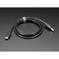 Adafruit 5451/5449/5450/5452 USB Type C 3.1 PD to 5.5mm Barrel Jack Cable - 9V/12V/15V/20V- 5A Output - 1.2m long with E-Mark