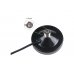 Antenna Magnetic Base; N Female to RP-SMA male - CFD200-Black-2m
