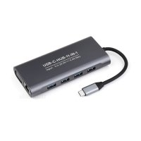 Waveshare 35204 USB-C 11-in-1 Hub, RJ45 100Mbps Ethernet Port, 4K High Definition HDMI Port, SD/TF Dual Card Slots, 100W PD Input, Aluminum Alloy Case, Plug And Play Waveshare 35204 USB-C 11-in-1 Hub, RJ45 100Mbps Ethernet Port, 4K High Definition HDMI Port, SD/TF Dual Card Slots, 100W PD Input, Aluminum Alloy Case, Plug And Play