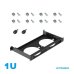 UCTRONICS U6265 Mac Mini Rack Mount with Side Brackets, 19" 1U Rackmount Supports up to 2 Units of All Mac Mini M1 and The Previous Models