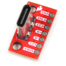 SparkFun BOB-23055 USB-C Breakout - Vertical