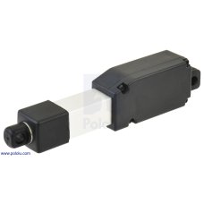 Pololu 4481 / 4482 / 4483 Glideforce Micro Linear Actuator with Feedback Potentiometer: 12V, 2.2kgf, 28mm/s, 30mm/50mm/100mm Stroke Pololu 4481 / 4482 / 4483 Glideforce Micro Linear Actuator with Feedback Potentiometer: 12V, 2.2kgf, 28mm/s, 30mm/50mm/100mm Stroke