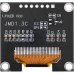 Pololu 3761 Graphical OLED Display: 128x64, 1.3", White Pixels, SPI, Black PCB