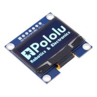 Pololu 3760 Graphical OLED Display: 128x64, 1.3inch, White, SPI