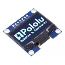 Pololu 3760 Graphical OLED Display: 128x64, 1.3inch, White, SPI