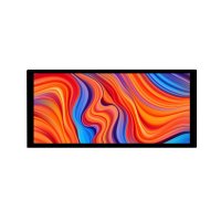 Waveshare 24646 10.4inch QLED Quantum Dot Display, Capacitive Touch, High Brightness, 1600×720, Optical Bonding Toughened Glass Panel, HDMI Interface