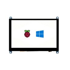 Waveshare 20109 5inch Capacitive Touch Screen LCD (H) Slimmed-down Version, 800×480, HDMI, Toughened Glass Panel, Low Power