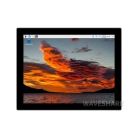 Waveshare 26698 9.7inch Capacitive Touch Display, 768×1024, Toughened Glass Panel, HDMI Interface, IPS Panel, 10-Point Touch