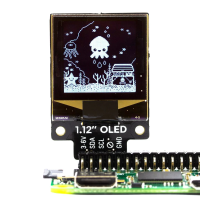 Pimoroni 1.12 Mono OLED (128x128, white/black) Breakout 