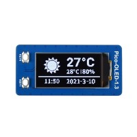 1.3 inch OLED Display Module for Raspberry Pi Pico - SPI / I2C