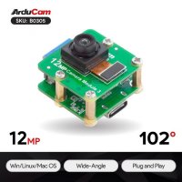 Arducam B0305 12MP IMX708 USB UVC 102 Wide Angle Fixed-Focus Camera Module 3
