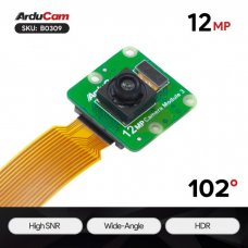 Arducam B0309 12MP IMX708 102 Degree Wide-Angle Fixed Focus HDR High SNR Camera Module for Raspberry Pi
