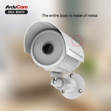 Arducam B0572 all-in-One Raspberry Pi AI Camera Kit with CM5 inside, Outdoor Security IP66 Camera Kit, PoE & USB Power