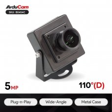 ArduCam B0454 / B0454C 5MP OV5648 USB Camera Module with Wide Angle M12 Lens and Single Microphone for Windows, Linux, Android, and Mac OS
