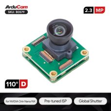 Arducam B0579 Global Shutter Camera Module for NVIDIA Jetson Orin Nano/NX, 2.3MP High res. & Onboard ISP for Robotics & Machine Vision