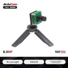 Arducam B0582 xISP - Darksee, Pre-tuned ISP, 8.3MP Low Light MIPI Camera for Ezurio SMARC carrier board