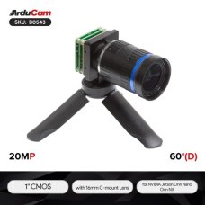 Arducam B0543 xISP - Klarity, Pre-tuned ISP, 1" 20MP High Sensitivity MIPI Camera for NVIDIA Jetson ORIN NX / Orin Nano