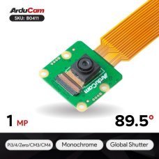 Arducam B0411 OV9281 Monochrome Global Shutter Camera Module for Raspberry Pi