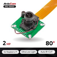Arducam B0423 2MP Ultra Low Light STARVIS IMX462 Motorized IR-CUT Camera for Raspberry Pi