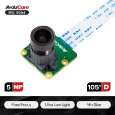 Arducam B0568 IMX335 MIPI Camera Module for RPi, Arducam OpenSource Camera with Rich Resources for Development