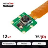 Arducam B0312 12MP IMX708 Autofocus Camera Module 3 with HDR Mode and PDAF Function for Raspberry Pi