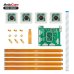 Arducam B0487 1/1.32" 64MP Auto Focus Quad-Camera Kit for Raspberry Pi