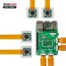 Arducam B0487 1/1.32" 64MP Auto Focus Quad-Camera Kit for Raspberry Pi