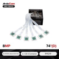 Arducam B0472 IMX219 Multi-Camera Kit for the NVIDIA Jetson AGX Orin