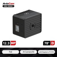 ArduCam B0581 All-in-one Raspberry Pi AI Camera Kit with CM5 inside, PoE & USB Power, Compact & Versatile, Arducam qb