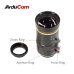 Arducam LN057 8-50mm C-Mount Zoom Lens for IMX477 Raspberry Pi HQ Camera, with C-CS Adapter