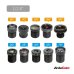 Arducam LK005 M12 Lens Set, Arducam Lens for USB Camera(1/2.7” 1/2.8″ 1/2.9″), Telephoto, Macro, Wide Angle, Fisheye Lens Kit (20°- 180°) with M12 Lens Holder and Cleaning Cloth, Optical All-in-One